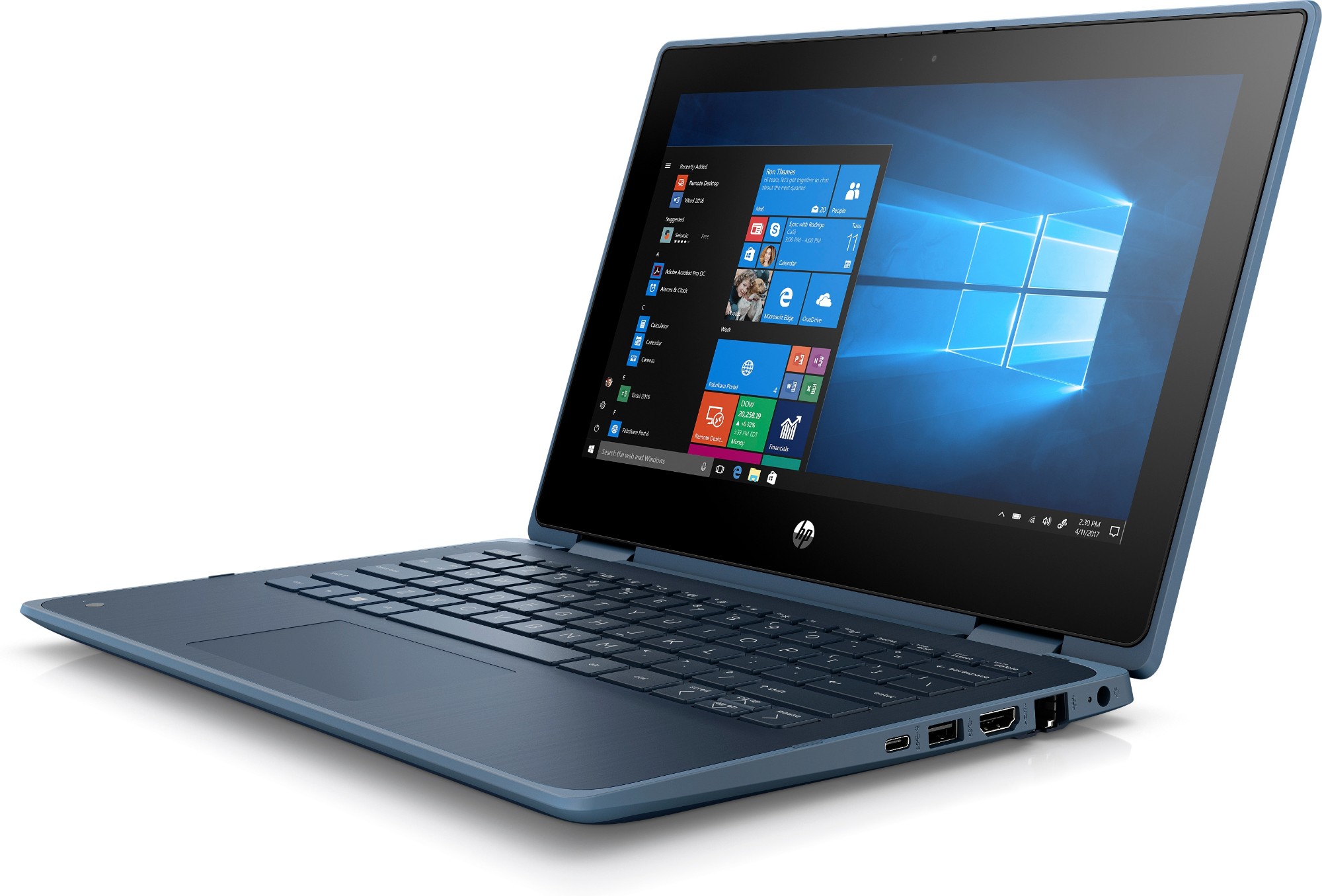 Hp Probook X G Ee Hybrid In Cm Touchscreen Hd