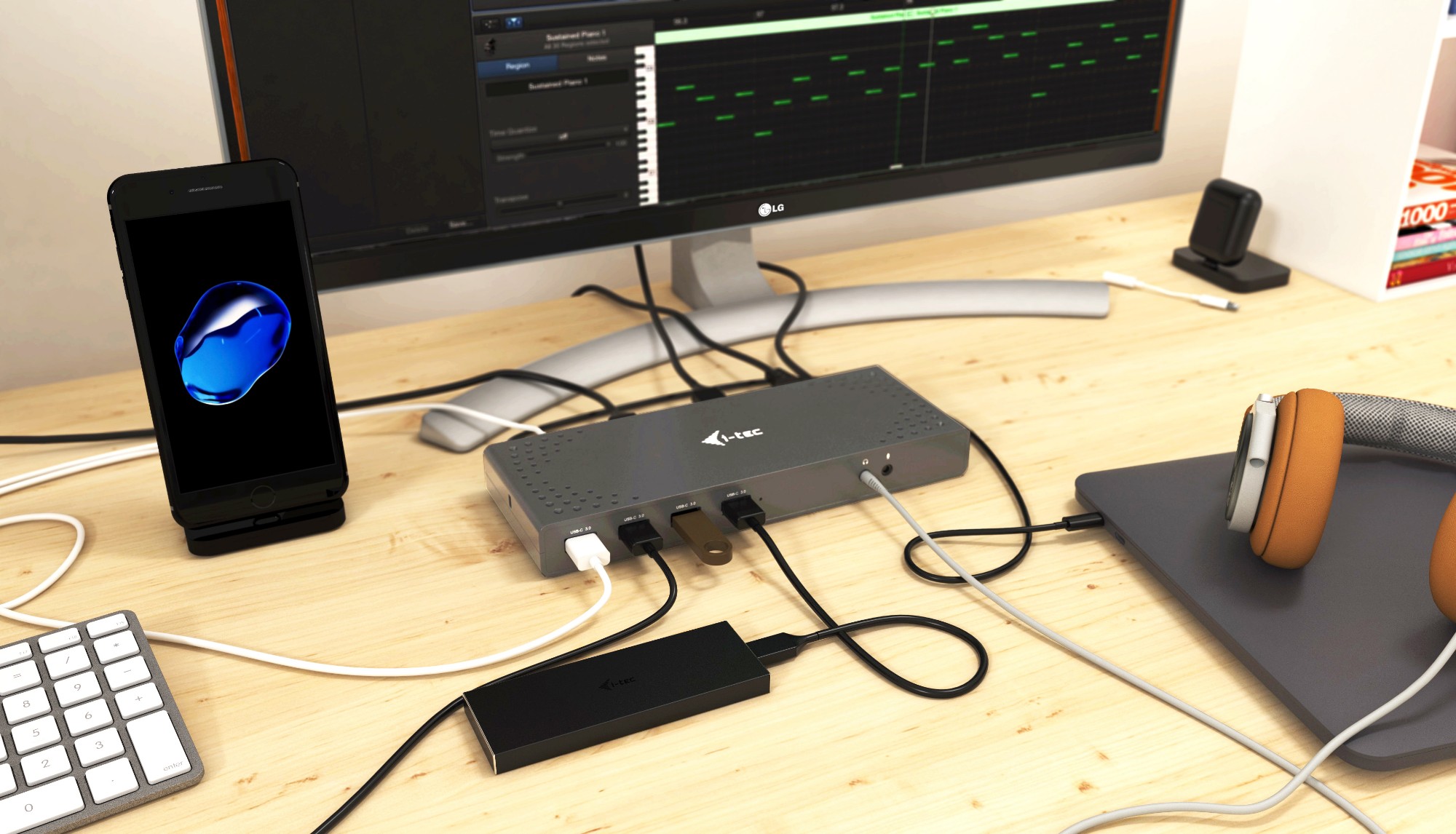 I Tec Usb Usb C Thunderbolt Dual Display Docking Station