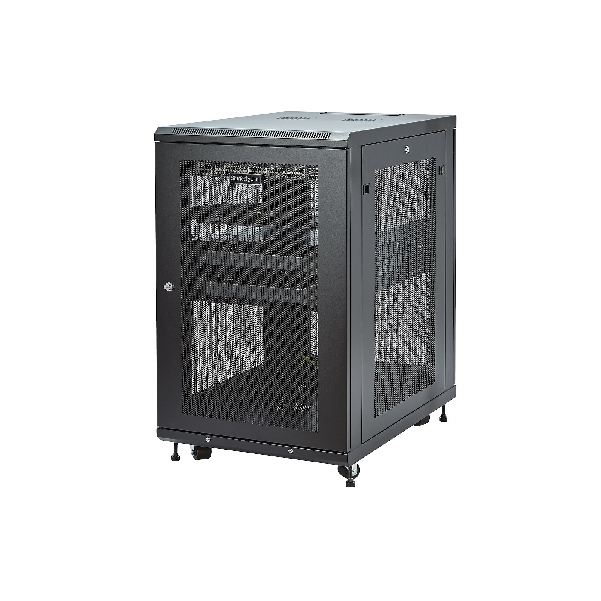 StarTech Gabinete Rack Para Servidores 18U 19 4 Postes Rack De