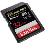 Sandisk Extreme PRO, 32 GB memory card SDHC Class 10 UHS-II