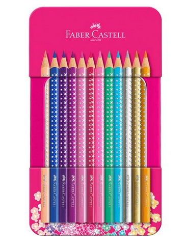 Faber-Castell 201737 colour pencil Multicolour 12 pc(s)