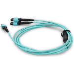 AddOn Networks ADD-16FMPO-2PO9M5OM4 fibre optic cable 9 m MPO 2x MPO LOMM OM4 Aqua colour