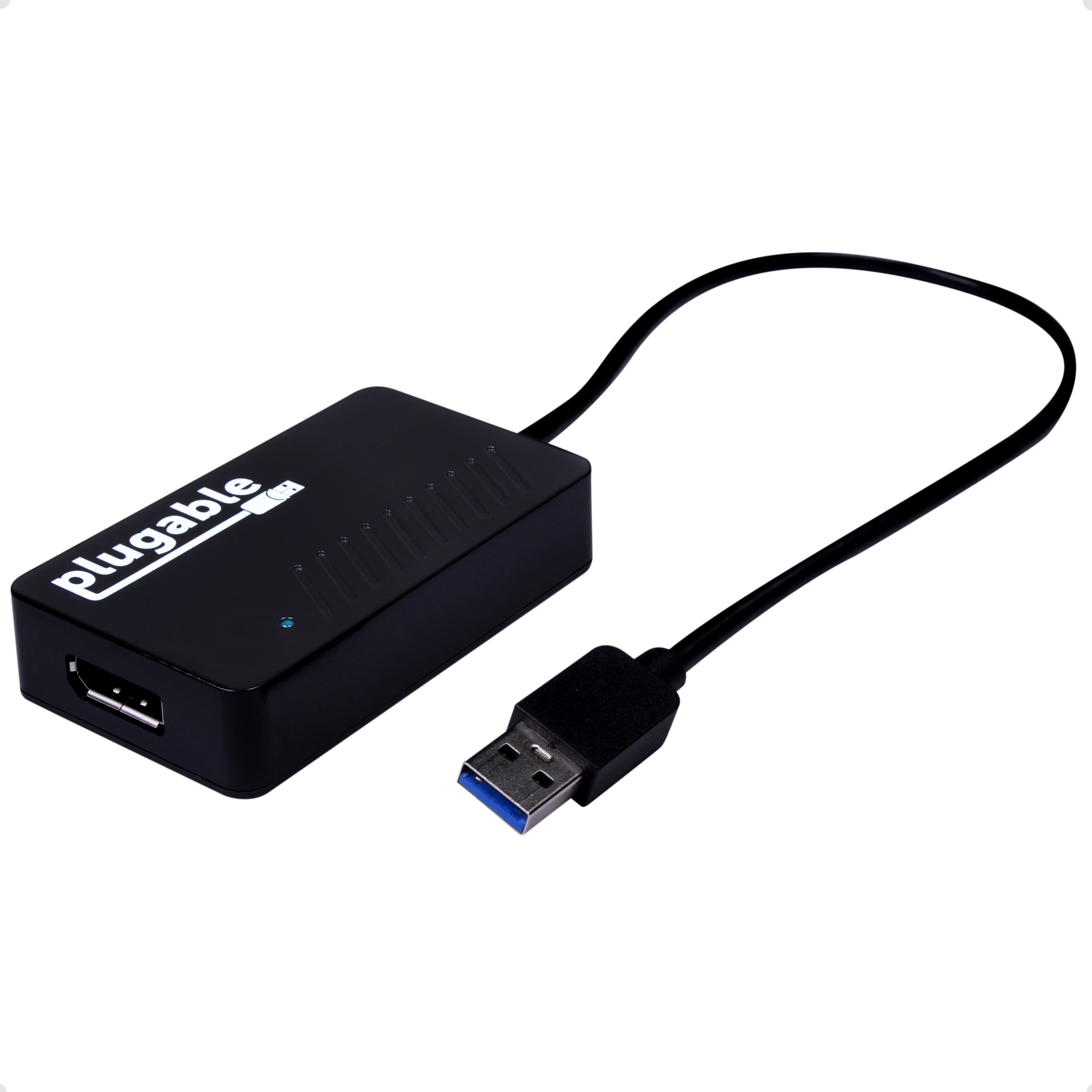 Image of Plugable Technologies USB 3.0 to DisplayPort 4K UHD Video Graphics...