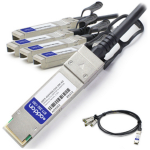 AddOn Networks QSFP-4SFP25G-CU2-5M-AO InfiniBand/fibre optic cable 98.4" (2.5 m) QSFP28 4xSFP28 Stainless steel