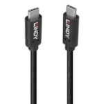 Lindy 36976 USB cable USB 3.2 Gen 2x2 1 m USB C Black