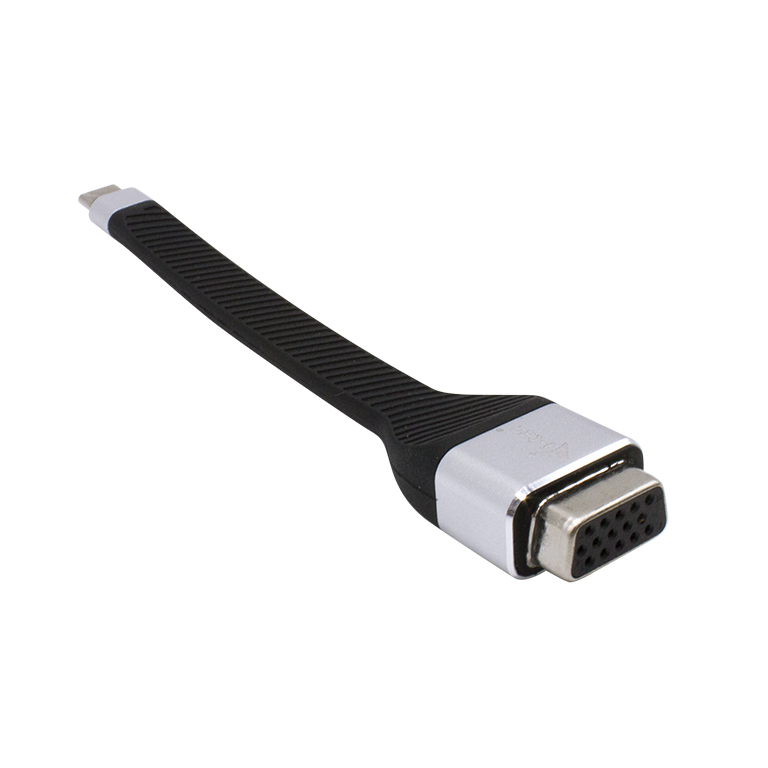 Photos - Cable (video, audio, USB) i-Tec USB-C Flat VGA Adapter 1920 x 1080p/60 Hz C31FLATVGA60HZ 