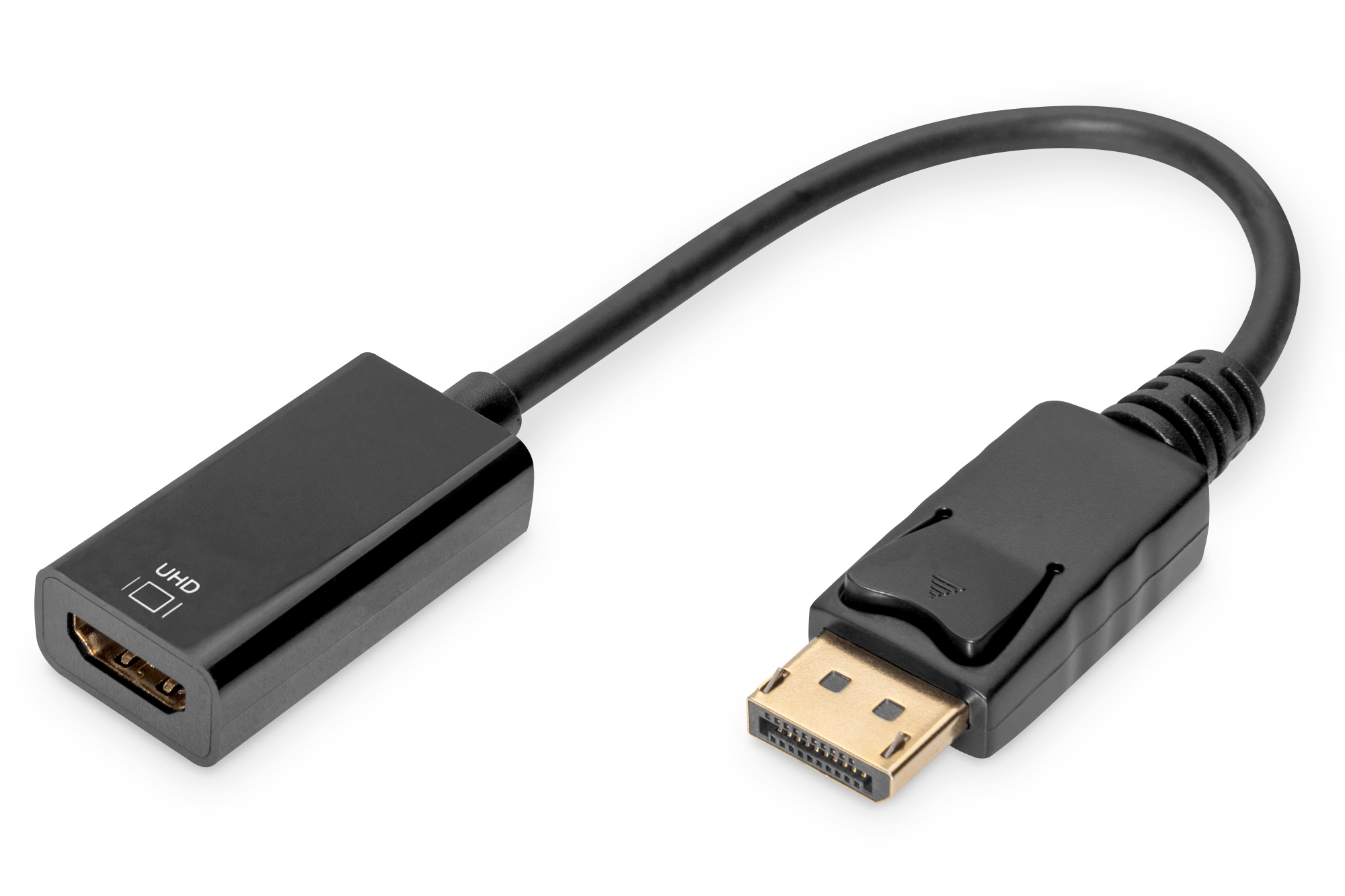 Digitus Aktives DisplayPort auf HDMI Konverter schwarz