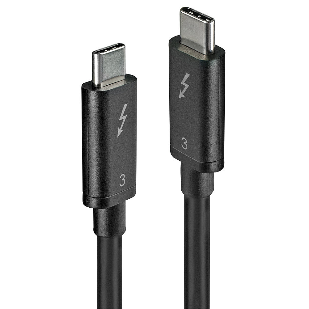 Image of Lindy 0.8m Thunderbolt 3 Cable, passive