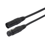 Monoprice 601603 audio cable 118.1" (3 m) XLR (3-pin) Black