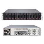 Supermicro SuperStorage Server 2027R-E1R24L Intel® C602J LGA 2011 (Socket R) Rack (2U)