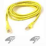Belkin Cat. 6 UTP Patch Cable 20ft Yellow networking cable 236.2" (6 m)