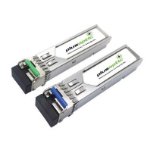 PLUSOPTIC 1.25G, BiDi SFP, TX-1490nm / RX-1310nm, 10KM Transceiver, LC Connector for SMF fibre with DDMI | PlusOptic BISFP-D-10-PLU