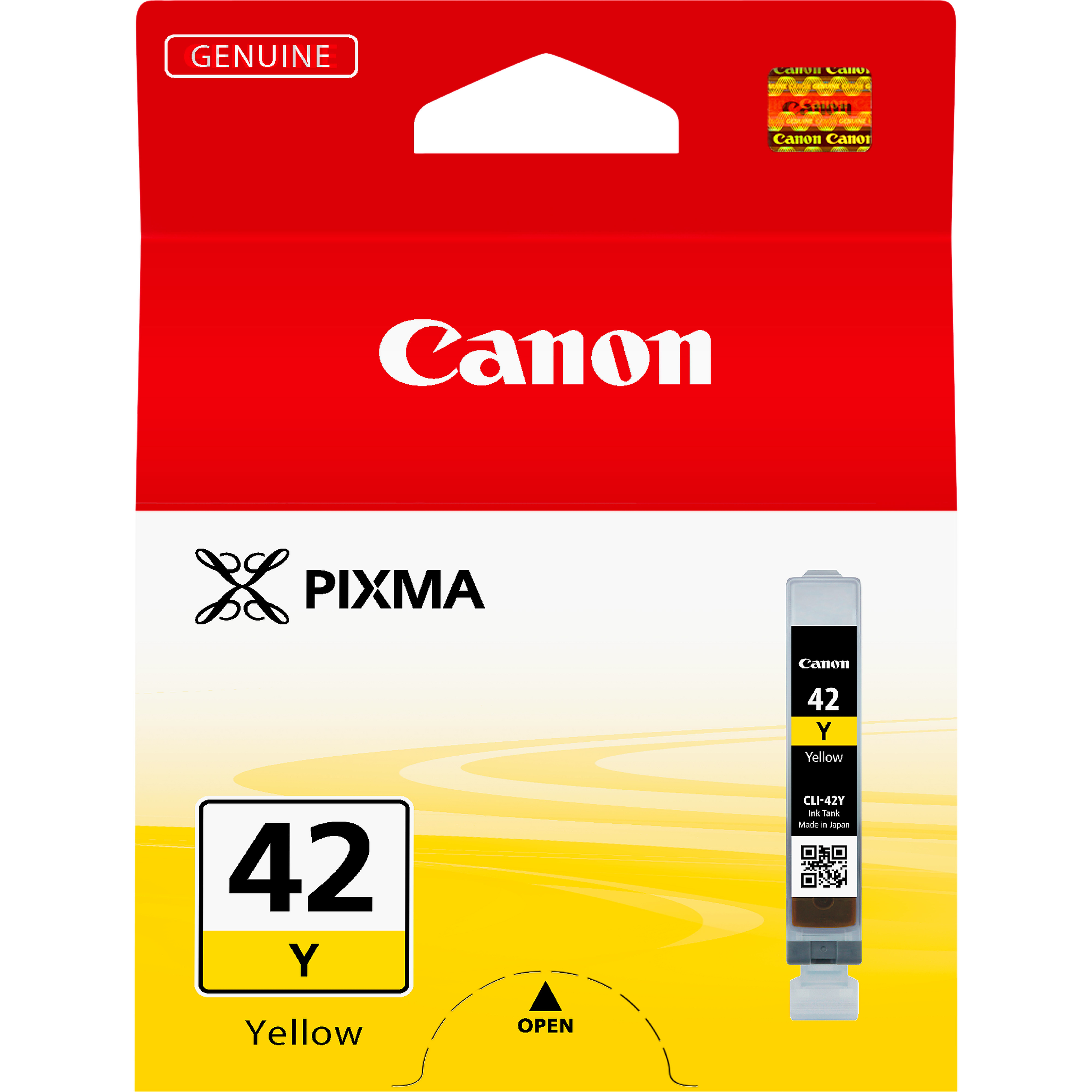 Image of Canon 6387B001/CLI-42Y Ink cartridge yellow 284 Photos 13ml for...