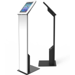 Ultima Security Secure Brandable Floor Stand For iPad Pro 12.9'' (White) 4th / 5th / 6th Gen