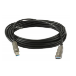 Techly ICOC U3AMF-HY-010 USB cable 10 m USB 3.2 Gen 1 (3.1 Gen 1) USB A Black