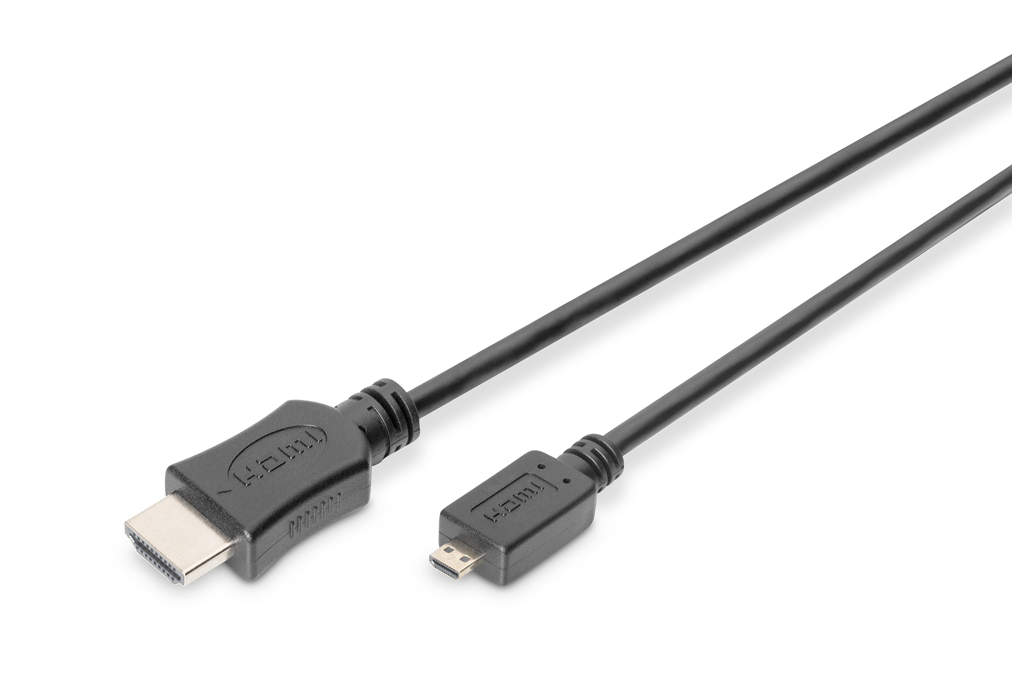 Image of Digitus 4K HDMI® High-Speed Connecting Cable, Type D to Type A