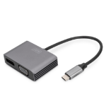 Digitus DA-70827 USB grafische adapter 4096 x 2160 Pixels Zwart