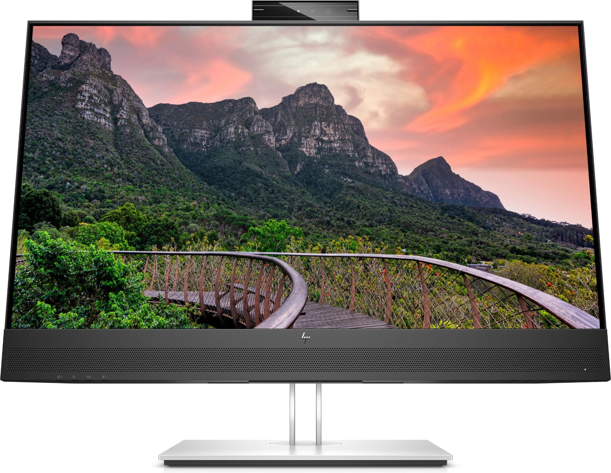 HP E27m G4 computer monitor 68.6 cm (27") 2560 x 1440 pixels Quad HD LCD Black, Silver