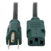 Tripp Lite P006-004-GN power cable Black 47.2" (1.2 m) C13 coupler NEMA 5-15P