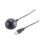 shiverpeaks 13-50017 - 1.5 m - USB A - USB A - USB 2.0 - Black