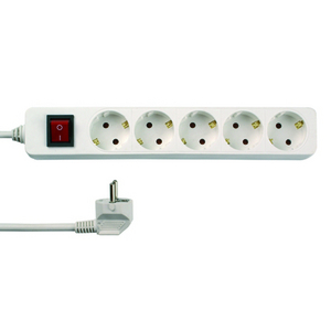 Image of REV 001252301 surge protector White 5 AC outlet(s) 250 V