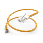 UNC PC5E-05F-YLW networking cable Yellow 60" (1.52 m) Cat6