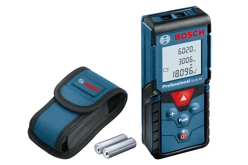 Bosch GLM 40 Laser distance meter Black. Blue 40 m