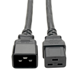 Tripp Lite P036-002 power cable Black 24" (0.61 m) C19 coupler C20 coupler