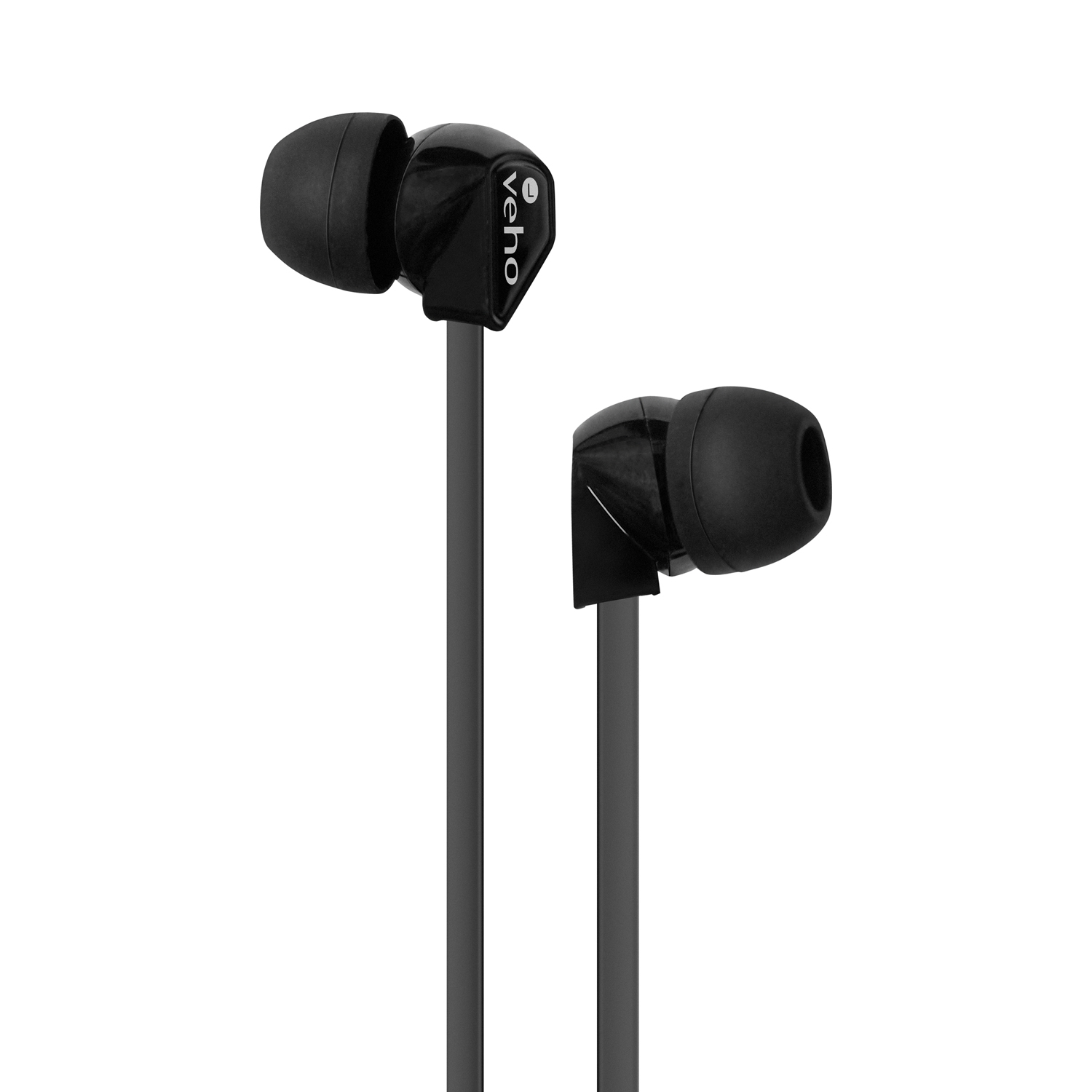 Veho VEP-003-Z1-G 360 Stereo Noise isolating Earphones with flex 'anti' tangle cord system