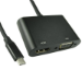 FDL USB TYPE-C TO HDMI & VGA ADAPTER / SPLITTER