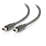 C2G 6ft (1.8m) Mini DisplayPortTM Cable 4K 30Hz - Black