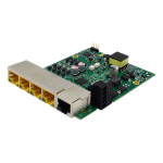 Brainboxes SW-125 network switch Unmanaged L2 Fast Ethernet (10/100) Power over Ethernet (PoE) Embedded Green