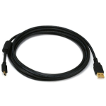 Monoprice 5448 USB cable USB 2.0 70.9" (1.8 m) USB A Mini-USB B Black