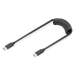 Digitus USB-C - USB-C spiral cable, 1m