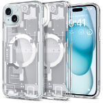 Spigen ACS07035 mobiele telefoon behuizingen 17 cm (6.7") Hoes Transparant, Wit