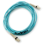 Axiom LCLC10GA100M-AX InfiniBand/fibre optic cable 3937" (100 m) LC OFNR Aqua color