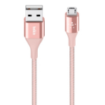 Belkin DuraTek USB cable 1.2 m USB 2.0 USB A Micro-USB B Gold, Pink