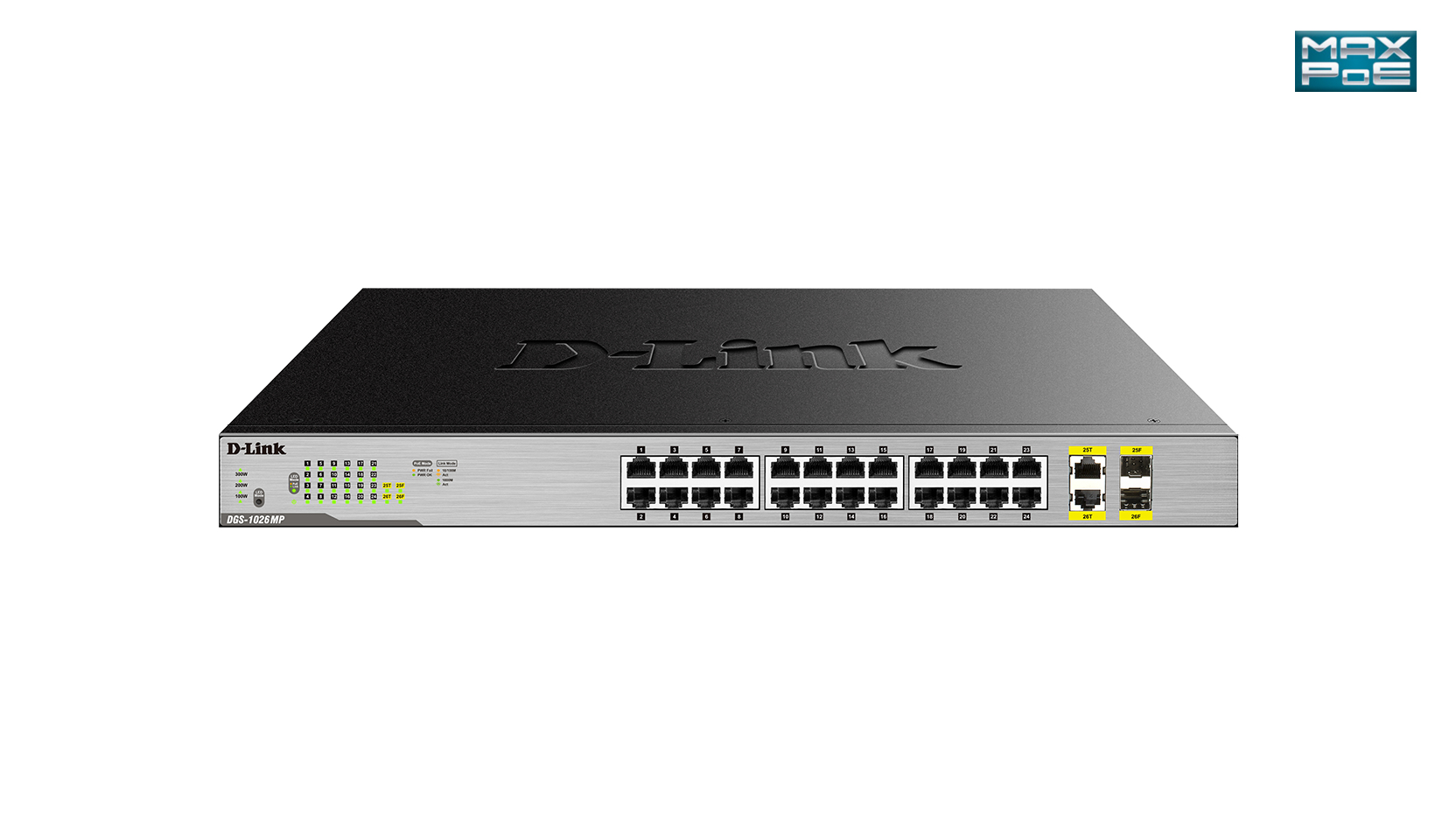 Image of D-Link DGS-1026MP network switch Unmanaged Gigabit Ethernet...