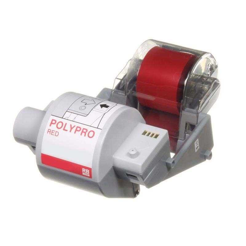 Image of Brother RB-ET1RD DirectLabel Ribbon red 15 mm for Brother Tape...