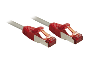 Lindy CrossOver Cat.6 S/FTP 10m networking cable Grey Cat6 S/FTP (S-STP)