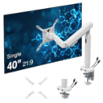 Siig CE-MT5D11-S1 monitor mount / stand 40" Desk White