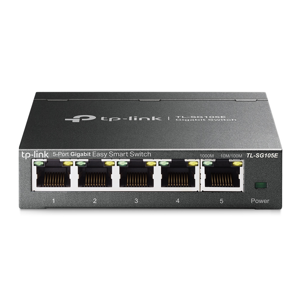 Image of TP-Link TL-SG105E network switch Managed L2 Gigabit Ethernet...
