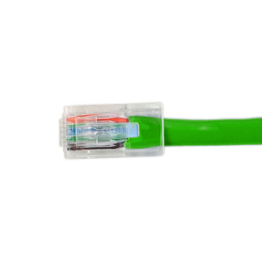 Videk Unbooted Cat6 UTP RJ45 to RJ45 Patch Cable Green 0.5Mtr