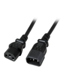 EFB Elektronik EK503ZH.1,8 electriciteitssnoer Zwart 1,8 m C13 stekker C14 stekker
