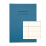 Rhino A4 Special Exercise Book 48 Page Light Blue with Tinted Cream Paper F12M (Pack of 50)