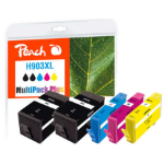Peach PI300-768 inktcartridge 5 stuk(s) Compatibel Hoog (XL) rendement Zwart, Cyaan, Magenta, Geel