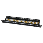 LogiLink Cat.6A Patch Panel 24-Port UTP, 1U, 90� IDC