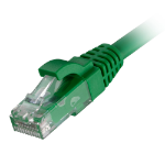 Cablenet 0.2m Cat6 RJ45 Green U/UTP LSOH 24AWG Snagless Booted Patch Lead networking cable U/UTP (UTP)