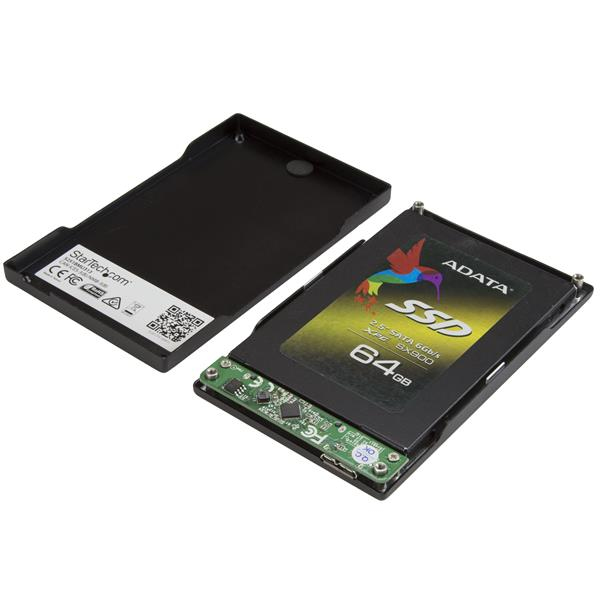 StarTech.com USB 3.1 (10 Gbps) Enclosure for 2.5â€ SATA Drives