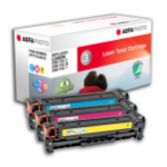 AgfaPhoto APTC731SETE tonercartridge 3 stuk(s) Compatibel Cyaan, Magenta, Geel